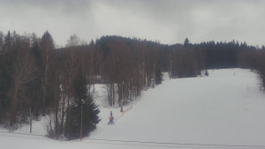 SKICENTRUM Miroslav Lipová Lázně - Dojezd hlavní sjezdovky - 15.1.2026 v 14:35 SKICENTRUM Miroslav Lipová Lázně - Dojezd hlavní sjezdovky - 15.1.2026 v 14:35