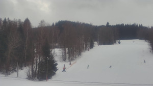 SKICENTRUM Miroslav Lipová Lázně - Dojezd hlavní sjezdovky - 15.1.2026 v 14:50 SKICENTRUM Miroslav Lipová Lázně - Dojezd hlavní sjezdovky - 15.1.2026 v 14:50