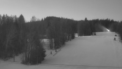 Dojezd hlavní sjezdovky