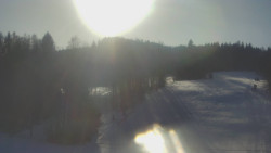 Dojezd hlavní sjezdovky