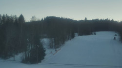 Dojezd hlavní sjezdovky