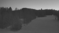 Dojezd hlavní sjezdovky