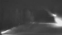 Dojezd hlavní sjezdovky