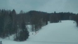 Dojezd hlavní sjezdovky