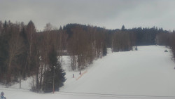 Dojezd hlavní sjezdovky