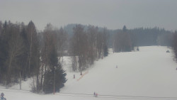 Dojezd hlavní sjezdovky