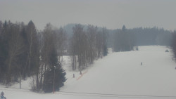 Dojezd hlavní sjezdovky