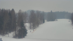 Dojezd hlavní sjezdovky