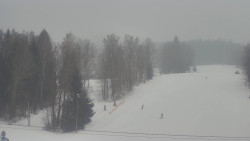 Dojezd hlavní sjezdovky