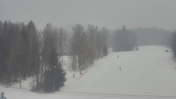 Dojezd hlavní sjezdovky