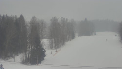 Dojezd hlavní sjezdovky