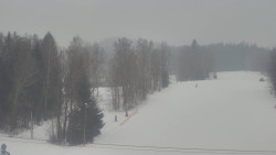 Dojezd hlavní sjezdovky