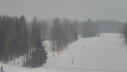 Dojezd hlavní sjezdovky