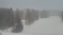 Dojezd hlavní sjezdovky