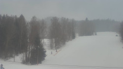 Dojezd hlavní sjezdovky