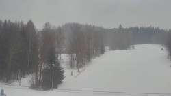 Dojezd hlavní sjezdovky