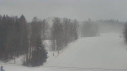 Dojezd hlavní sjezdovky