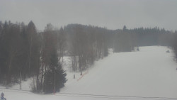 Dojezd hlavní sjezdovky