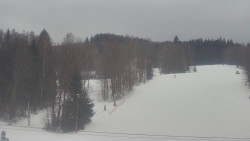 Dojezd hlavní sjezdovky