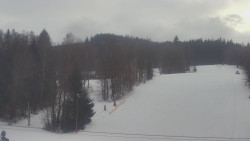 Dojezd hlavní sjezdovky