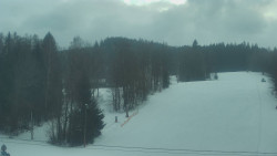 Dojezd hlavní sjezdovky