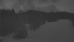 Dojezd hlavní sjezdovky