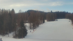 Dojezd hlavní sjezdovky