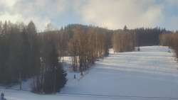 Dojezd hlavní sjezdovky