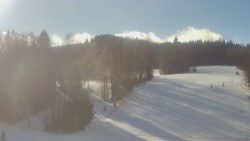 Dojezd hlavní sjezdovky