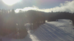 Dojezd hlavní sjezdovky