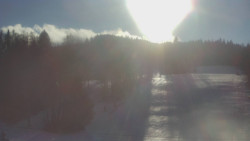 Dojezd hlavní sjezdovky