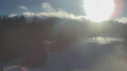 Dojezd hlavní sjezdovky