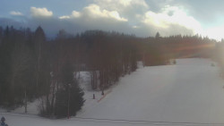 Dojezd hlavní sjezdovky