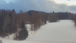 Dojezd hlavní sjezdovky