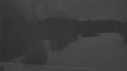 Dojezd hlavní sjezdovky