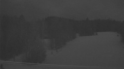 Dojezd hlavní sjezdovky