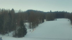 Dojezd hlavní sjezdovky