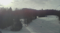 Dojezd hlavní sjezdovky