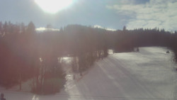 Dojezd hlavní sjezdovky