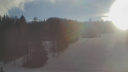 Dojezd hlavní sjezdovky