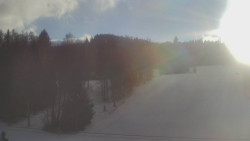 Dojezd hlavní sjezdovky