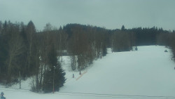 Dojezd hlavní sjezdovky