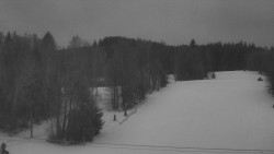 Dojezd hlavní sjezdovky