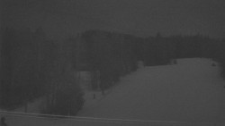 Dojezd hlavní sjezdovky