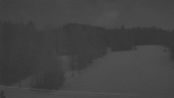 Dojezd hlavní sjezdovky