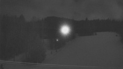 Dojezd hlavní sjezdovky