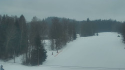 Dojezd hlavní sjezdovky