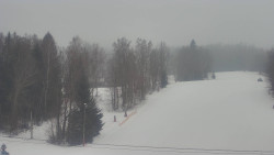 Dojezd hlavní sjezdovky