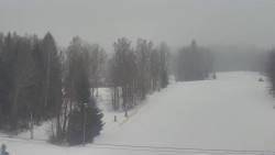 Dojezd hlavní sjezdovky