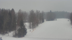 Dojezd hlavní sjezdovky